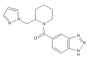 Image of 1H-benzotriazol-5-yl-[2-(pyrazol-1-ylmethyl)piperidino]methanone