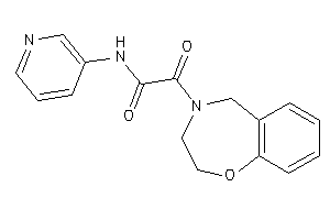 2-(3,5-dihydro-2H-1,4-benzoxazepin-4-yl)-2-keto-N-(3-pyridyl)acetamide