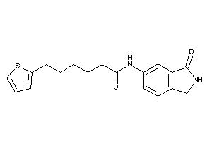 N-(3-ketoisoindolin-5-yl)-6-(2-thienyl)hexanamide