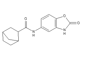 N-(2-keto-3H-1,3-benzoxazol-5-yl)norbornane-2-carboxamide