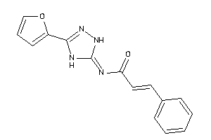 N-[3-(2-furyl)-1,4-dihydro-1,2,4-triazol-5-ylidene]-3-phenyl-acrylamide