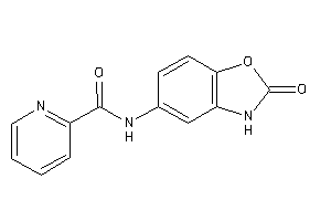 N-(2-keto-3H-1,3-benzoxazol-5-yl)picolinamide