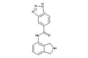 N-isoindolin-4-yl-1H-benzotriazole-5-carboxamide