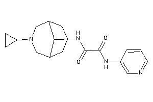 Image of N-(7-cyclopropyl-7-azabicyclo[3.3.1]nonan-9-yl)-N'-(3-pyridyl)oxamide