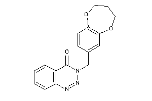 Image of 3-(3,4-dihydro-2H-1,5-benzodioxepin-7-ylmethyl)-1,2,3-benzotriazin-4-one