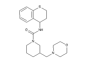 3-(morpholinomethyl)-N-thiochroman-4-yl-piperidine-1-carboxamide