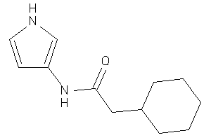 2-cyclohexyl-N-(1H-pyrrol-3-yl)acetamide