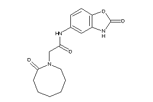 2-(2-ketoazocan-1-yl)-N-(2-keto-3H-1,3-benzoxazol-5-yl)acetamide