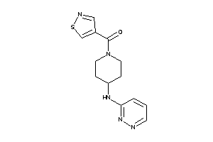 Isothiazol-4-yl-[4-(pyridazin-3-ylamino)piperidino]methanone