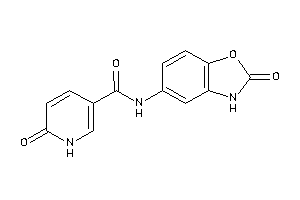 6-keto-N-(2-keto-3H-1,3-benzoxazol-5-yl)-1H-pyridine-3-carboxamide