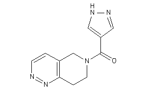 7,8-dihydro-5H-pyrido[4,3-c]pyridazin-6-yl(1H-pyrazol-4-yl)methanone