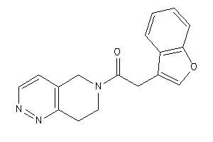 2-(benzofuran-3-yl)-1-(7,8-dihydro-5H-pyrido[4,3-c]pyridazin-6-yl)ethanone