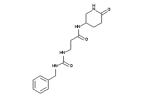 3-(benzylcarbamoylamino)-N-(6-keto-3-piperidyl)propionamide