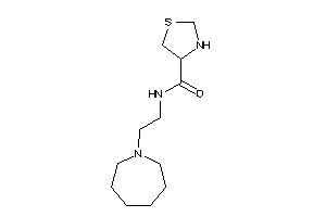 N-[2-(azepan-1-yl)ethyl]thiazolidine-4-carboxamide