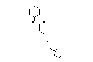 N-tetrahydrothiopyran-4-yl-6-(2-thienyl)hexanamide