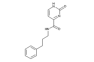 Image of 2-keto-N-(3-phenylpropyl)-1H-pyrimidine-4-carboxamide
