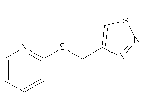 4-[(2-pyridylthio)methyl]thiadiazole