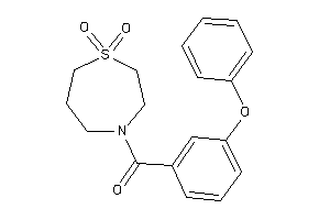Image of (1,1-diketo-1,4-thiazepan-4-yl)-(3-phenoxyphenyl)methanone