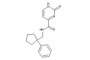2-keto-N-[(1-phenylcyclopentyl)methyl]-1H-pyrimidine-4-carboxamide