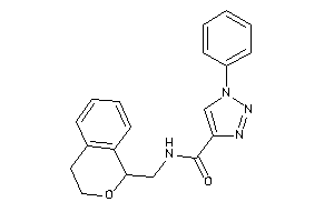 Image of N-(isochroman-1-ylmethyl)-1-phenyl-triazole-4-carboxamide