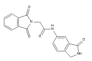 N-(3-ketoisoindolin-5-yl)-2-phthalimido-acetamide