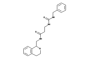 3-(benzylcarbamoylamino)-N-(isochroman-1-ylmethyl)propionamide