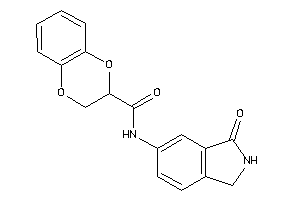 N-(3-ketoisoindolin-5-yl)-2,3-dihydro-1,4-benzodioxine-3-carboxamide