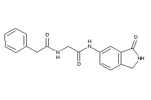 N-(3-ketoisoindolin-5-yl)-2-[(2-phenylacetyl)amino]acetamide