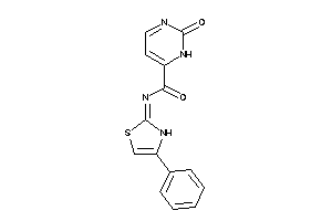 2-keto-N-(4-phenyl-4-thiazolin-2-ylidene)-1H-pyrimidine-6-carboxamide