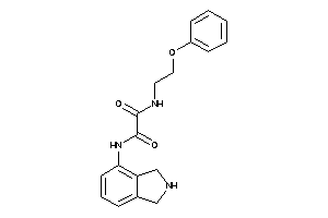 N'-isoindolin-4-yl-N-(2-phenoxyethyl)oxamide