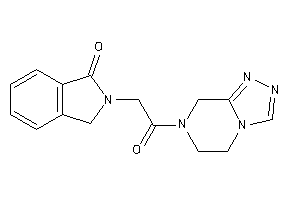 2-[2-(6,8-dihydro-5H-[1,2,4]triazolo[4,3-a]pyrazin-7-yl)-2-keto-ethyl]isoindolin-1-one