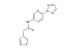 2-isoxazol-4-yl-N-[6-(triazol-2-yl)-3-pyridyl]acetamide