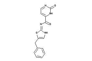 Image of N-(5-benzyl-4-thiazolin-2-ylidene)-2-keto-1H-pyrimidine-6-carboxamide