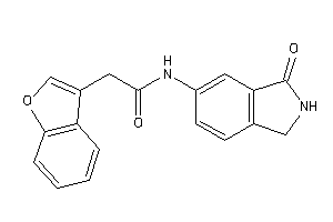 2-(benzofuran-3-yl)-N-(3-ketoisoindolin-5-yl)acetamide