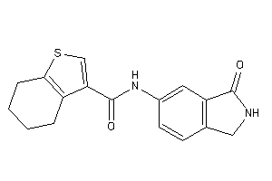 N-(3-ketoisoindolin-5-yl)-4,5,6,7-tetrahydrobenzothiophene-3-carboxamide