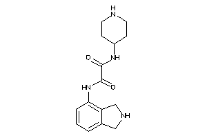 N'-isoindolin-4-yl-N-(4-piperidyl)oxamide