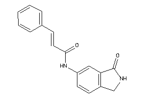 N-(3-ketoisoindolin-5-yl)-3-phenyl-acrylamide