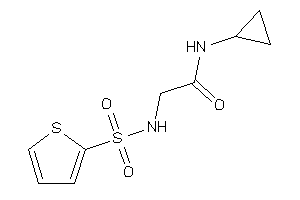 N-cyclopropyl-2-(2-thienylsulfonylamino)acetamide
