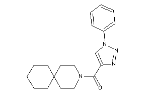 3-azaspiro[5.5]undecan-3-yl-(1-phenyltriazol-4-yl)methanone