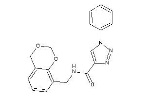 N-(4H-1,3-benzodioxin-8-ylmethyl)-1-phenyl-triazole-4-carboxamide