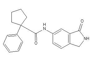 N-(3-ketoisoindolin-5-yl)-1-phenyl-cyclopentanecarboxamide