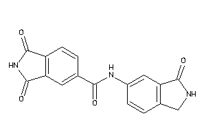 1,3-diketo-N-(3-ketoisoindolin-5-yl)isoindoline-5-carboxamide