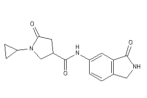 1-cyclopropyl-5-keto-N-(3-ketoisoindolin-5-yl)pyrrolidine-3-carboxamide