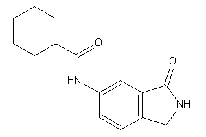 Image of N-(3-ketoisoindolin-5-yl)cyclohexanecarboxamide