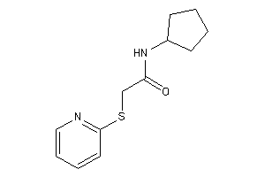 N-cyclopentyl-2-(2-pyridylthio)acetamide