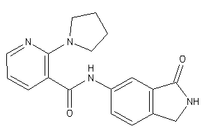 N-(3-ketoisoindolin-5-yl)-2-pyrrolidino-nicotinamide