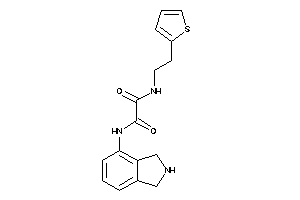 N'-isoindolin-4-yl-N-[2-(2-thienyl)ethyl]oxamide