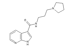 N-(3-pyrrolidinopropyl)-1H-pyrrolo[2,3-b]pyridine-3-carboxamide
