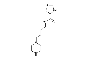 N-(4-piperazinobutyl)thiazolidine-4-carboxamide