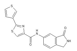 N-(3-ketoisoindolin-5-yl)-2-(3-thienyl)thiazole-4-carboxamide